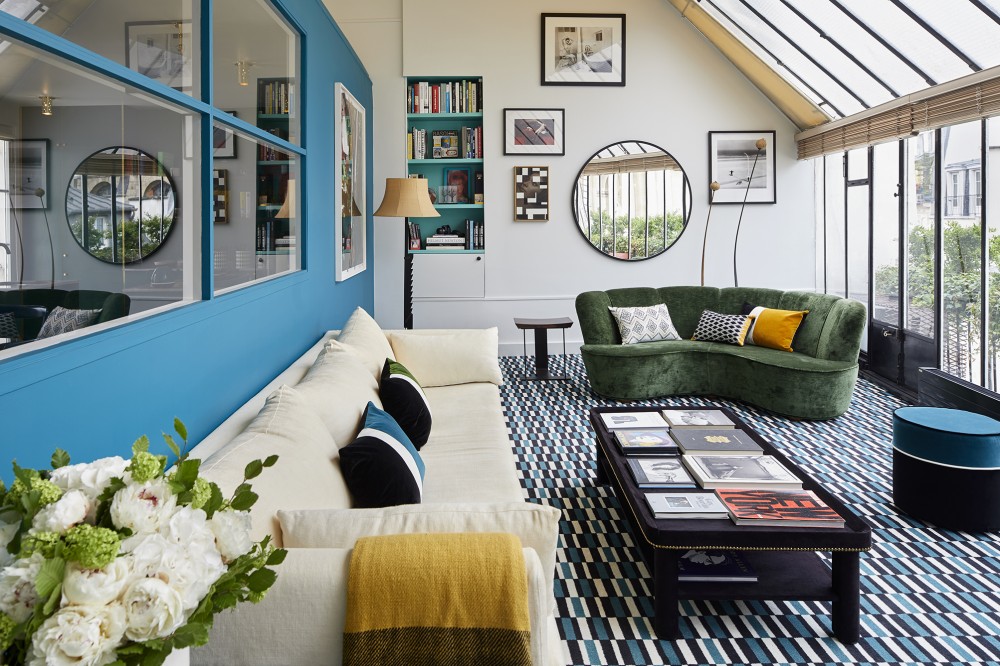 un espace de vie créé par Sarah Lavoine